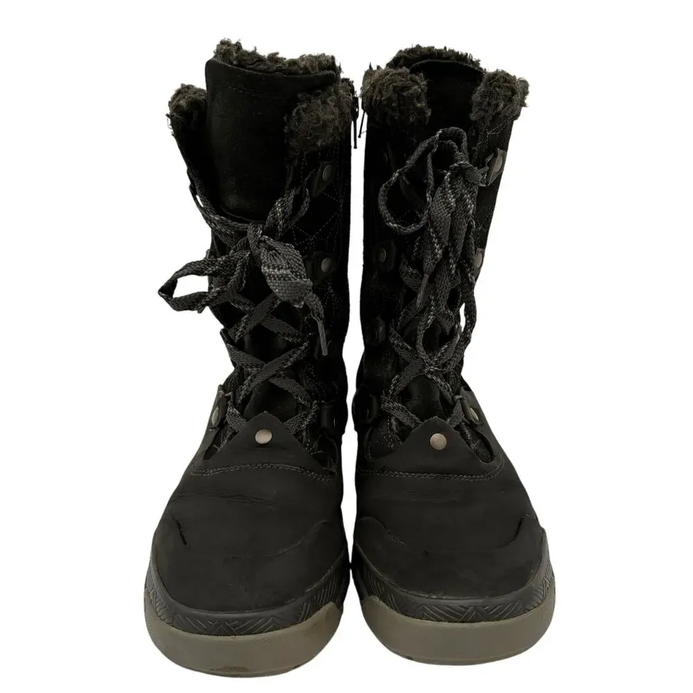 Merrell Women's Silverspun Lace Up Waterproof Winter Boots Size 9.5